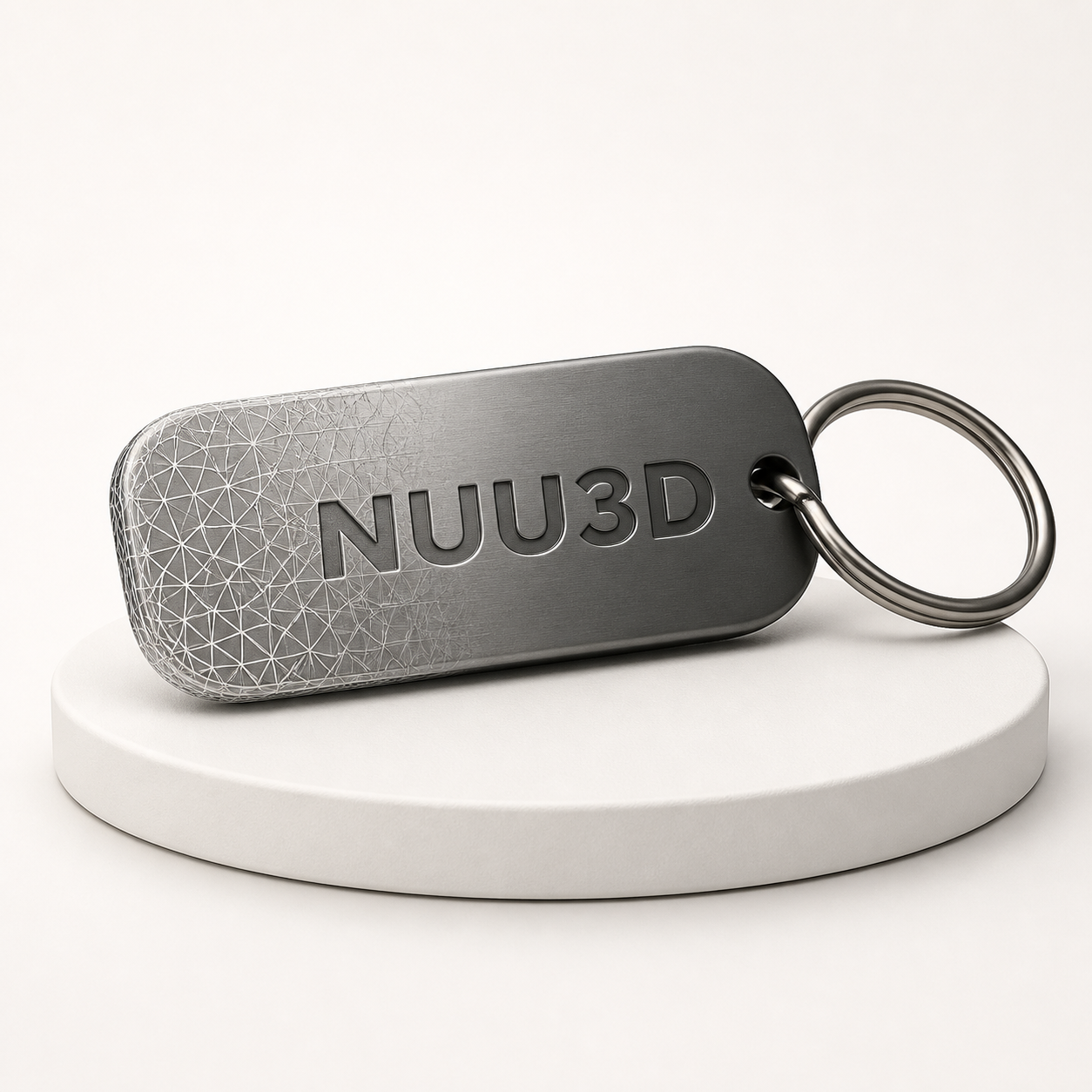 NUU3D personalized keychain